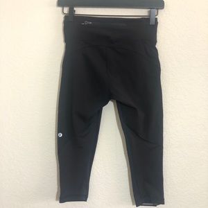 Lululemon Real Quick Crop Full On Luxtreme Black 4